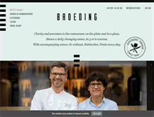 Tablet Screenshot of broeding.de